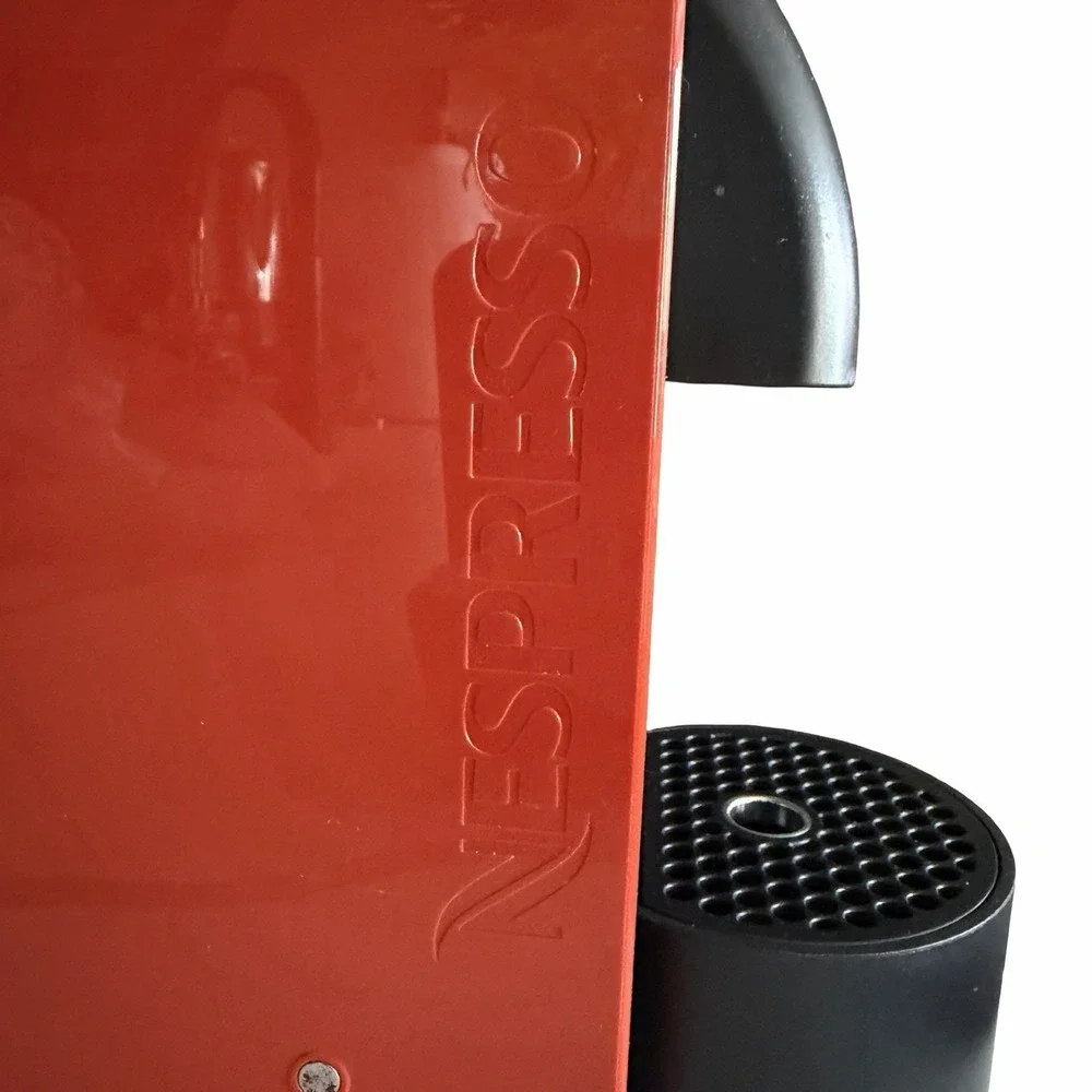 Nespresso U D50 Coffee Machine Orange OriginalLine Pod Holder Tested